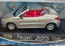Solido Peugeot 206 CC Silver