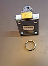 1X Kaba Schubladen- Möbel- Aufschraub- Fallenschloss Dornmaß 25 mm  2 Schlüssel