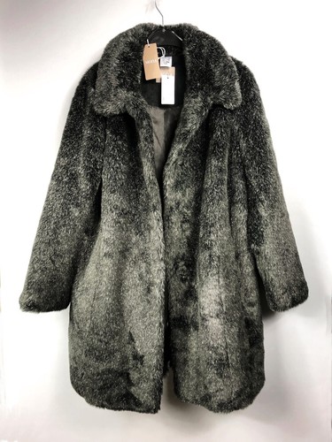 Mona kurzmantel webpelzjacke - kurzmantel,