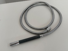 VOLA T2 Handbrause mit Brauseschlauch Chrom Metall Metallglieder Schlauch 186cm