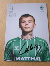 Orginales Autogramm. Werder