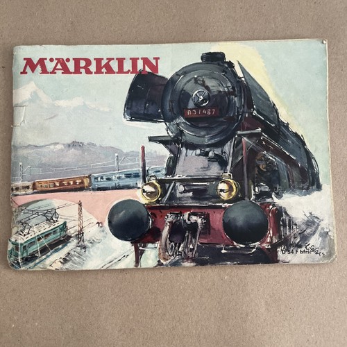 Märklin katalog 1954 - märklin,