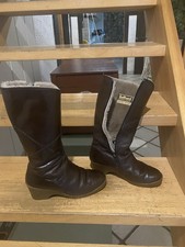 Winterstiefel Echt Leder Echt Lammfell Gr. 38 Damen ?