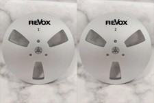One Pair 7'' silvery Revox
