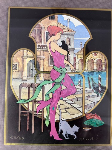 Kunstdruck venedig gerahmt ion - venedig,