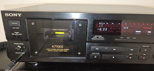 Sony k770es - sony, tc-k770es