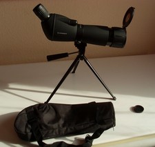 Spektiv (20 bis 60 fache Vergrößerung, mit Tischstativ und Beispielbildern)