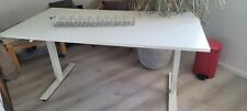 IKEA Schreibtisch Höhenverstellbar Trotten TISCH weiß, 160x80 cm