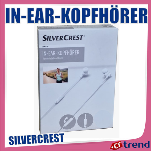 Silvercrest ear kopfhörer - silvercrest, in-ear-kopfhörer