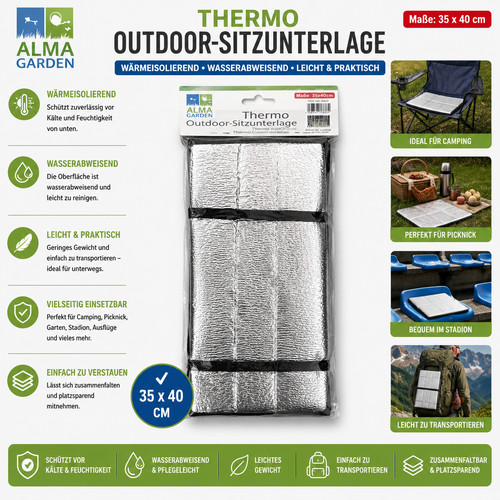 Thermo outdoor sitzunterlage - thermo,