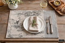 Toile de Jouy Tischsets 