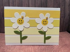 Lustige Karte, Motiv Blumen