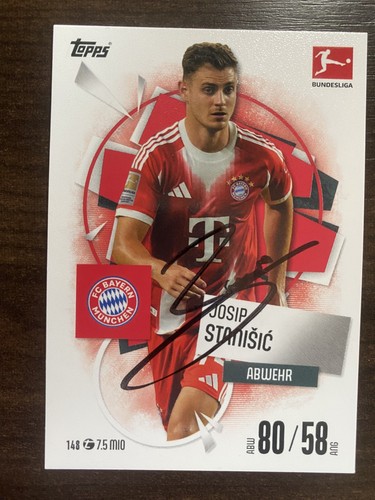 Stanisic match attax 2025 2026 - match,
