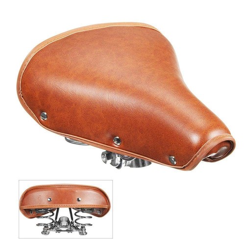 Vintage fahrradsattel aus - vintage,