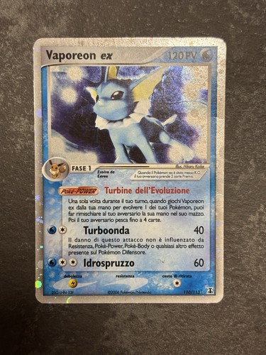 Pokemon vaporeon 110 113 - pokemon, 110/113