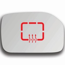 Spiegelglas Links Beheizbar für Peugeot 106 1991 - 2004