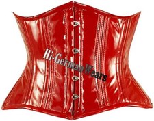 Unterbrustkorsett Rot Lack