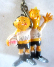 Tip & Tap Maskottchen  Schlüsselanhänger WM 1974 5 x 3 cm