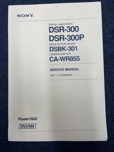 Sony dsr 300p dvcam original - dvcam,
