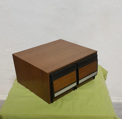 Vintage box teak optik - vintage,