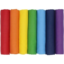 7er Patchwork Baumwollstoff