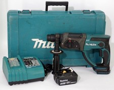 Akku Kombihammer 18V 20mm SDS Plus Makita BHR202 + Akku + Ladegerät + Koffer