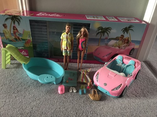 Barbie cabrio auto - auto,, mit