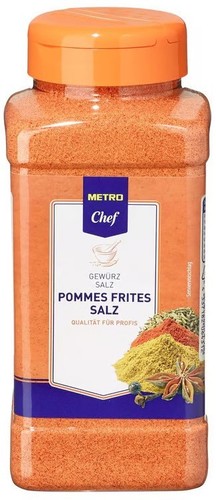 Metro chef pommes frites salz - metro,