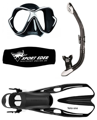 Mares vision schwarz weiss - mares, x-vision