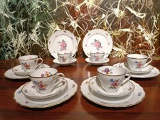 HUTSCHENREUTHER Form Dresden MORITZBURG - edles 18 tlg. Kaffeeservice / 6 Pers.