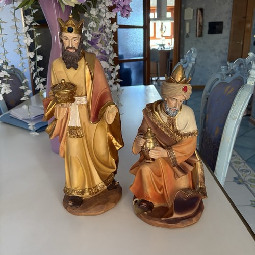 2er set krippenfiguren heilige - krippenfiguren,