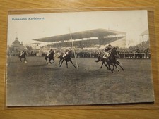 AK Berlin , Rennbahn Karlshorst, Pferderennen vor Publikum , ungelaufen