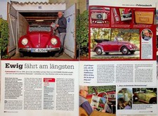Oldtimer Praxis 06/2021 VW Käfer 1200 Cabrio mit 30PS in einer seltenen Vorstell