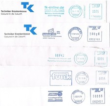 Deutschland 5 Freistempel