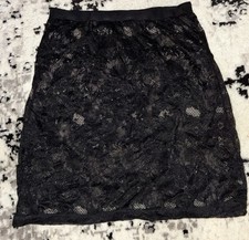 🔥H&M Damen Rock Schwarz Aus