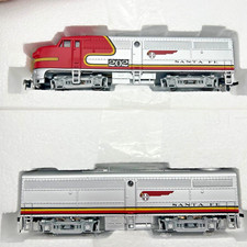 1:87 Walthers Trainline Alco FB 1 Santa FE 202 B & Alco FA 1 Santa FE 205 H0 OVP