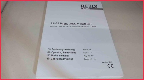 Bedienungsanleitung reely - bedienungsanleitung,