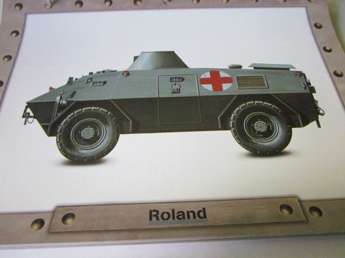Radpanzer typenblatt roland - radpanzer,