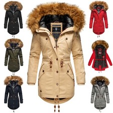 Marikoo Damen Winter Jacke