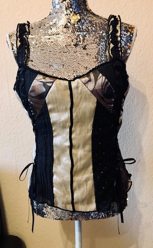 Abendtop corsage farbe - abendtop/corsage,,