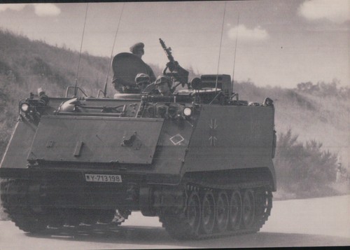 Deutsche bundeswehr postkarte - deutsche,