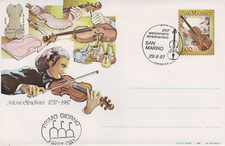 Fdc antonio stradivari san - fdc,