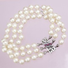 Perlen Armband Dreireihig