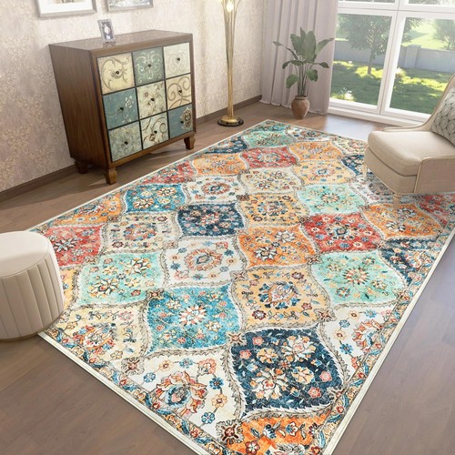Teppich vintage floral - teppich, vintage-floral
