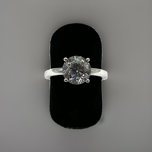 925 silberring fianit - 925/-, silberring,