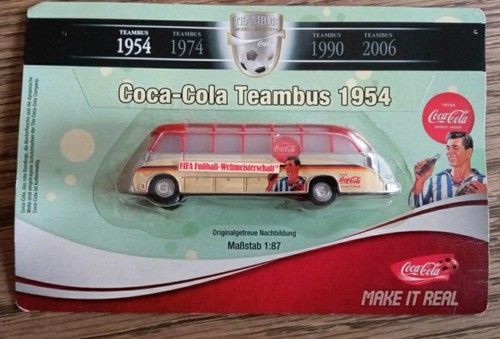 Coca cola model teambus 1954 - coca,