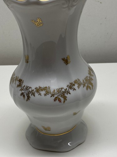 Weimar porzellan vase - vase, weiss