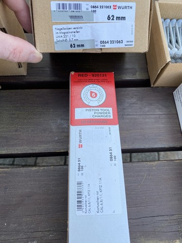 300 stck würth nagelbolzen - stck,