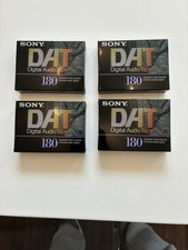 Sony DAT 180 Leer Tapes! Neu
