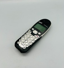 Auerswald Comfortel DECT 900 Mobilteil Telefon schwaz silber ohne Akkudeckel